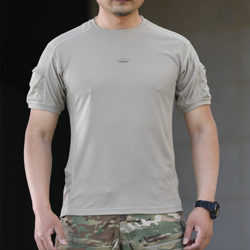 Quick Dry T Shirt Men Outdoor Sports Tactical T-shirts New Hiking Tee Shirt Breathable Loose Fast Dry Short Sleeves Tees — product details