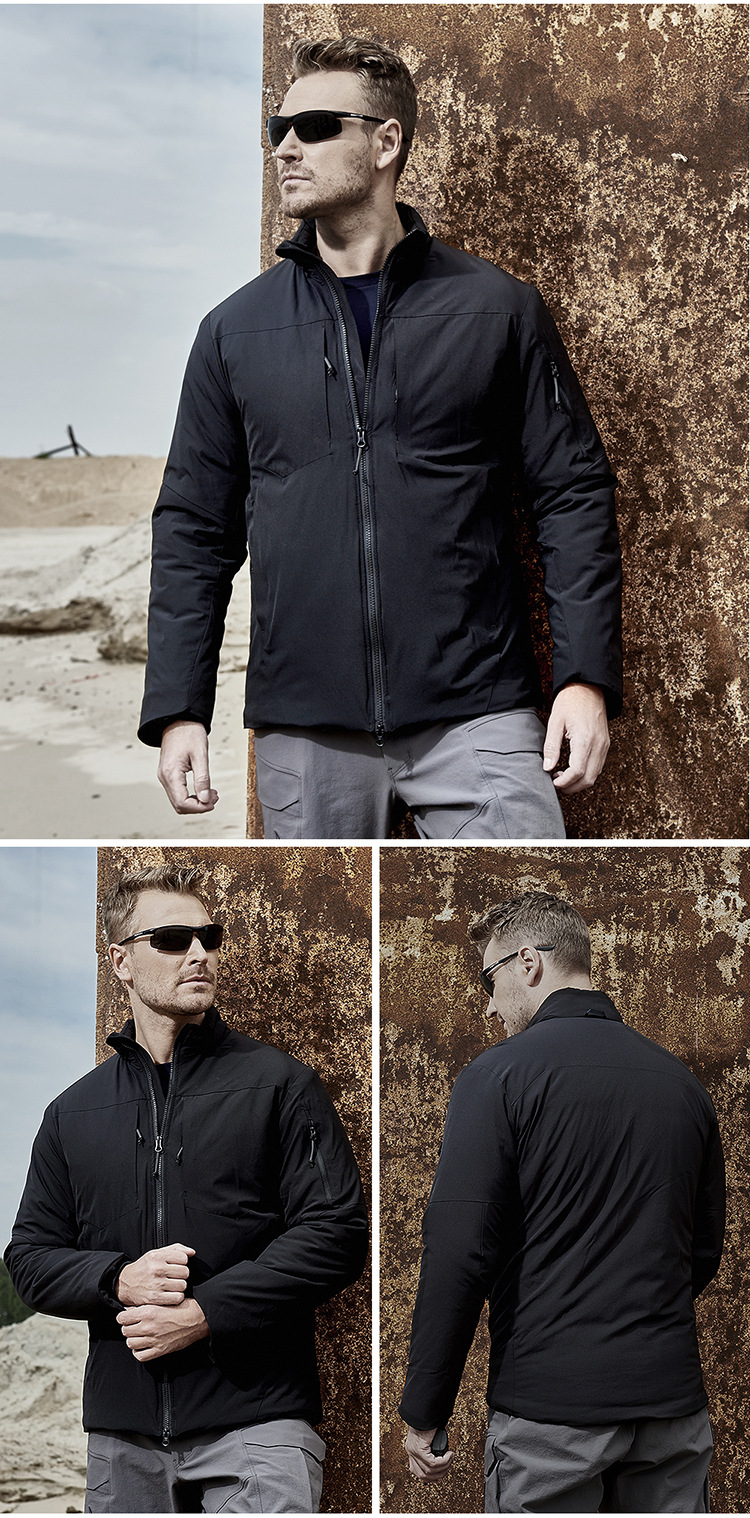Outdoor Cotton Windbreaker — product details