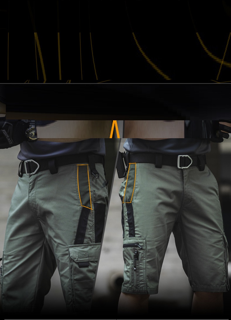 Men Summer Water Proof Shorts Cargo Shorts Multi-pocket Short Trousers Outdoor Fishing New Jogging Short — product details