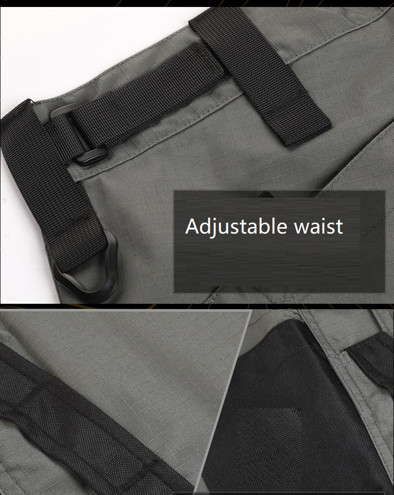 Men Summer Water Proof Shorts Cargo Shorts Multi-pocket Short Trousers Outdoor Fishing New Jogging Short — product details