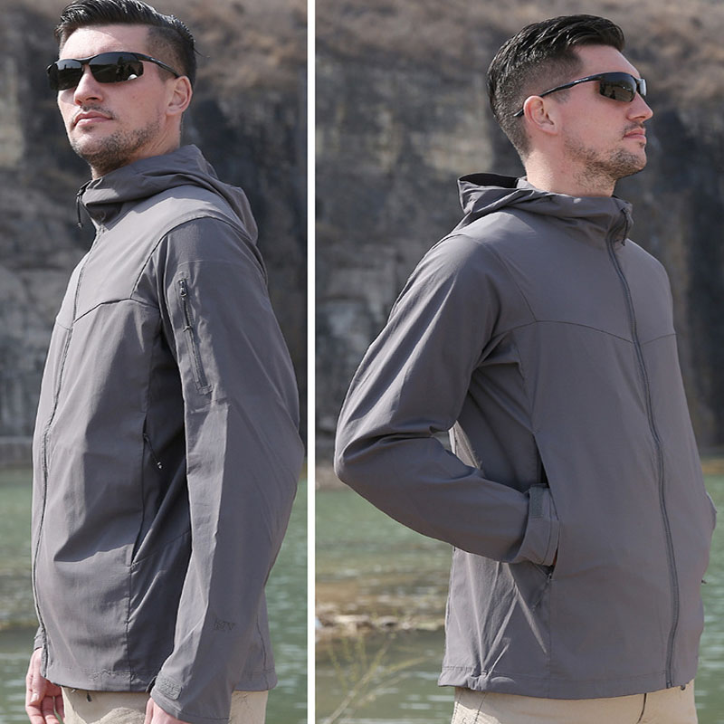 Outdoor Skin Jacket Spring Summer Thin Stretch Quick Dry Lightweight Breathable Portable Skinsuit — product details
