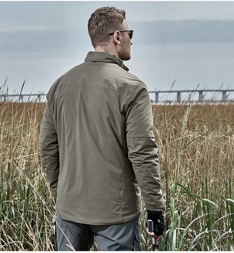 Outdoor Cotton Windbreaker — product details