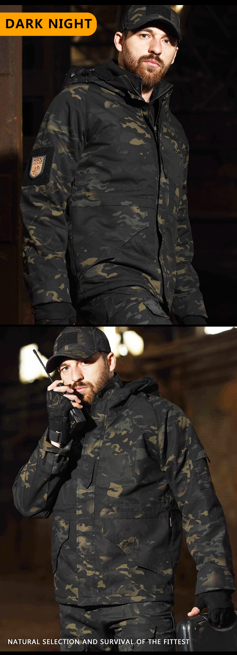 Hooded Fleece Windbreaker — product details