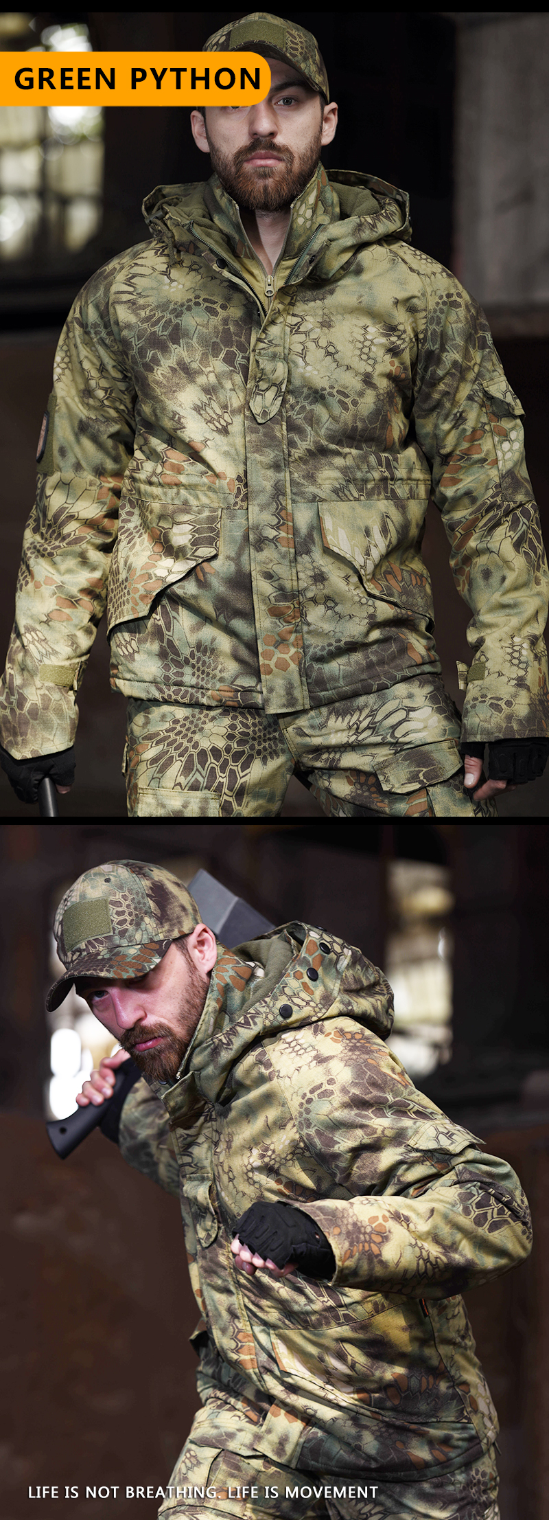 Hooded Fleece Windbreaker — product details