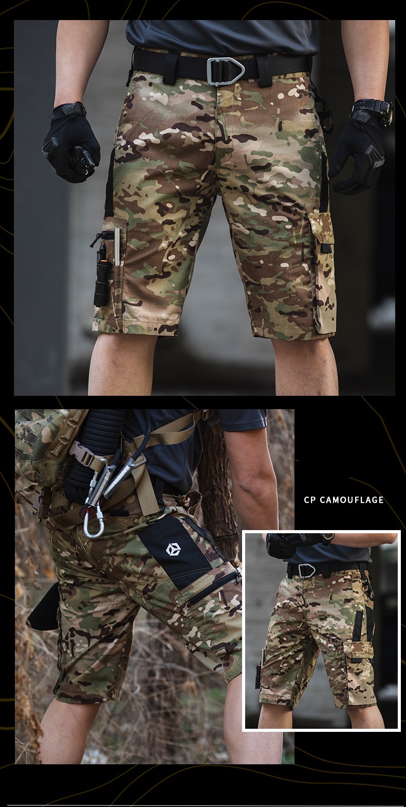 Men Summer Water Proof Shorts Cargo Shorts Multi-pocket Short Trousers Outdoor Fishing New Jogging Short — product details