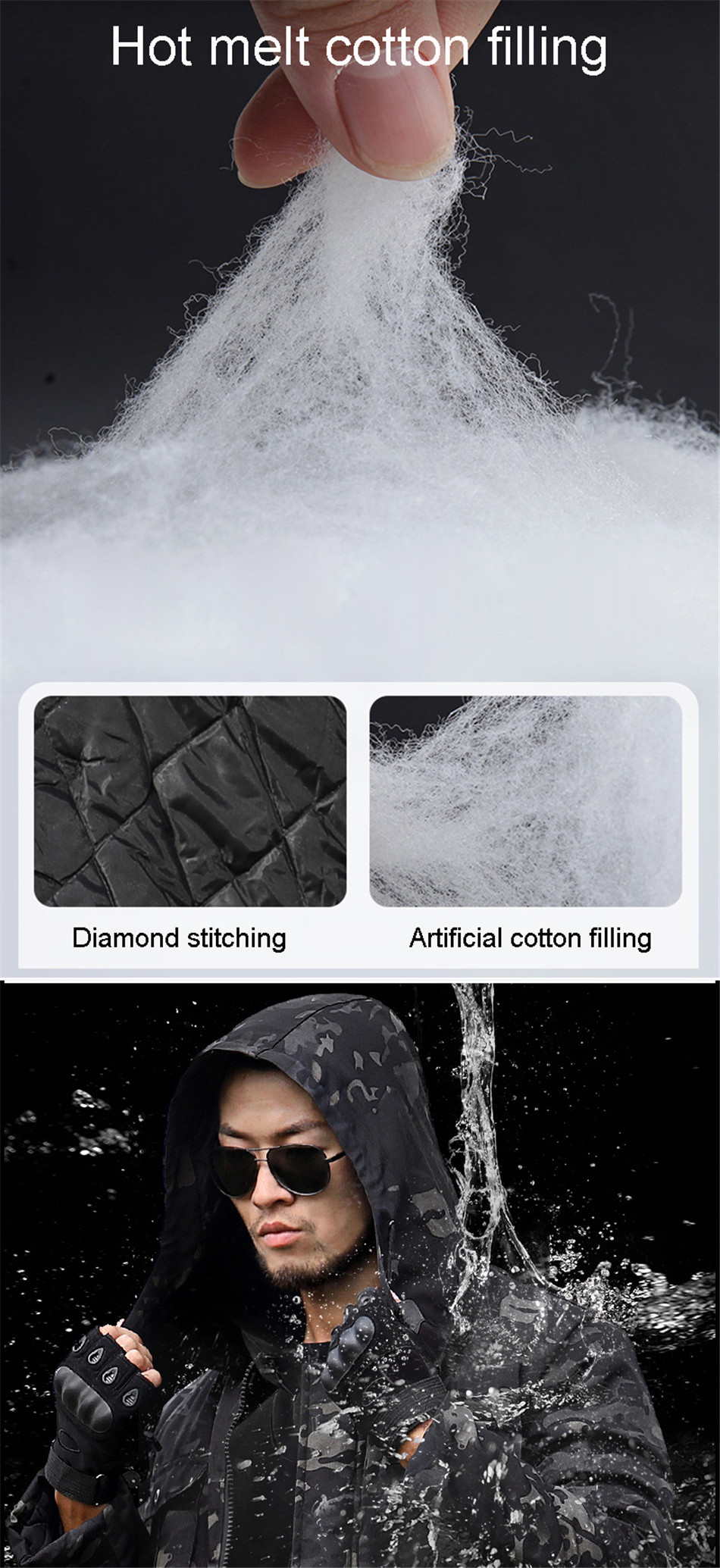 Winter Camouflage Parka — product details