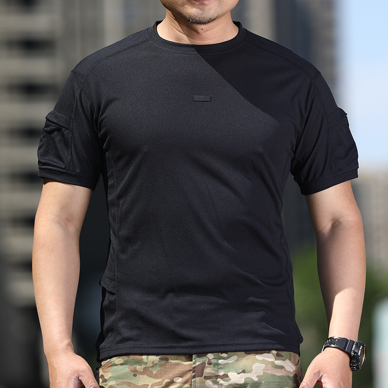 Quick Dry T Shirt Men Outdoor Sports Tactical T-shirts New Hiking Tee Shirt Breathable Loose Fast Dry Short Sleeves Tees — product details