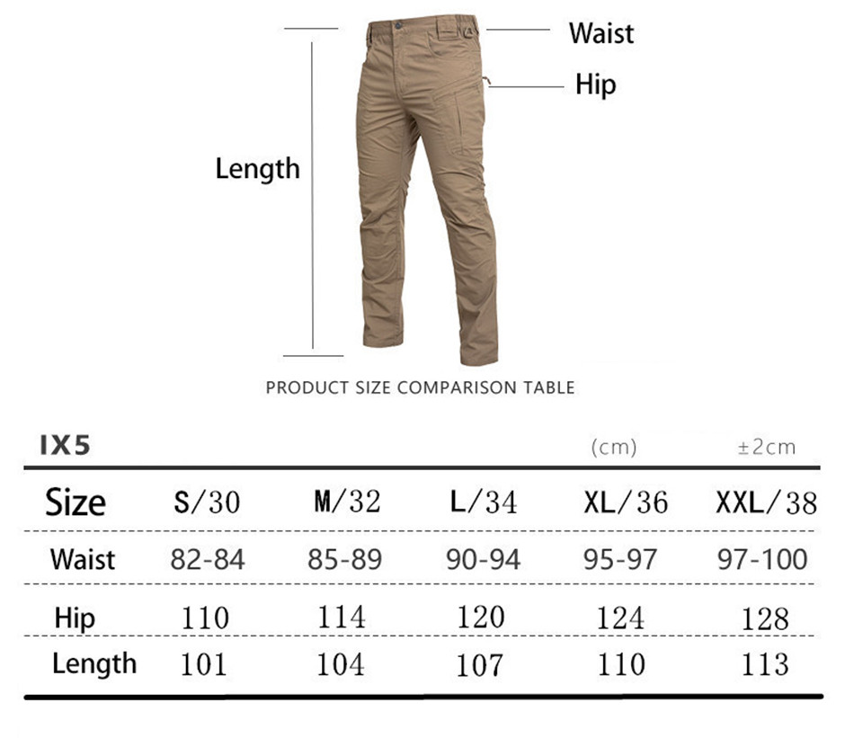 Men's X5 Pants Outdoor Hiking Mountain Commuting Multi-pocket Wear-resistant Work Trousers Fans Cargo Pants Black — product details