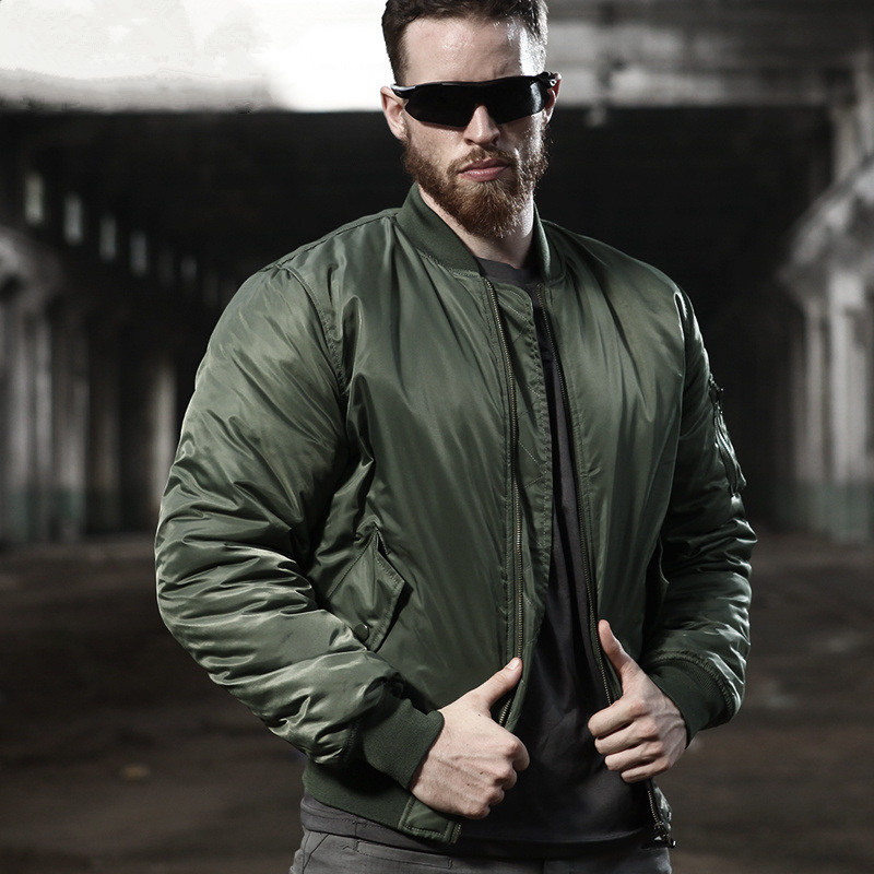 Padded Bomber Jacket — product details