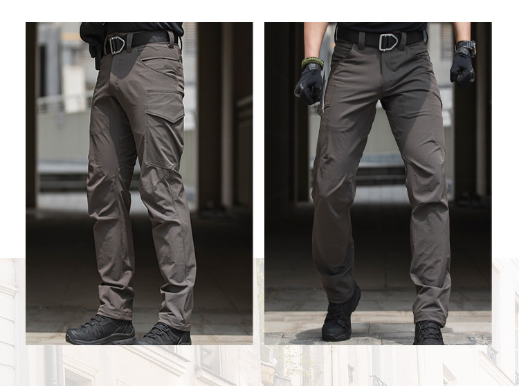 Outdoor Quick-drying Pants Thin Men's Elastic Urban Special Service Trousers Fans Multi-pocket Overalls Women — product details