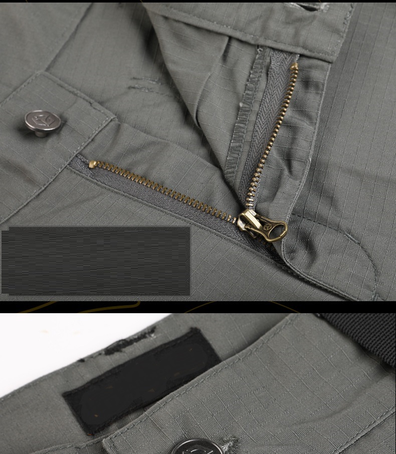 Men Summer Water Proof Shorts Cargo Shorts Multi-pocket Short Trousers Outdoor Fishing New Jogging Short — product details
