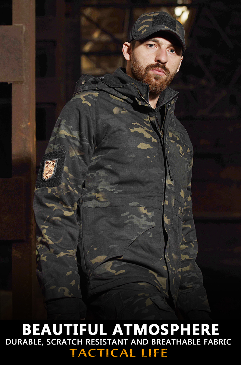 Hooded Fleece Windbreaker — product details