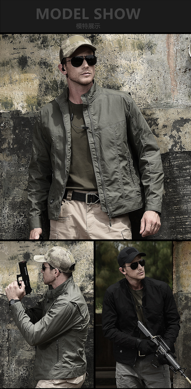 Men's Spring Tactical Field Bomber Jacket Clothes Special Forces Jackets Autumn Casual Male Slim Pilot Coats S-2XL — product details