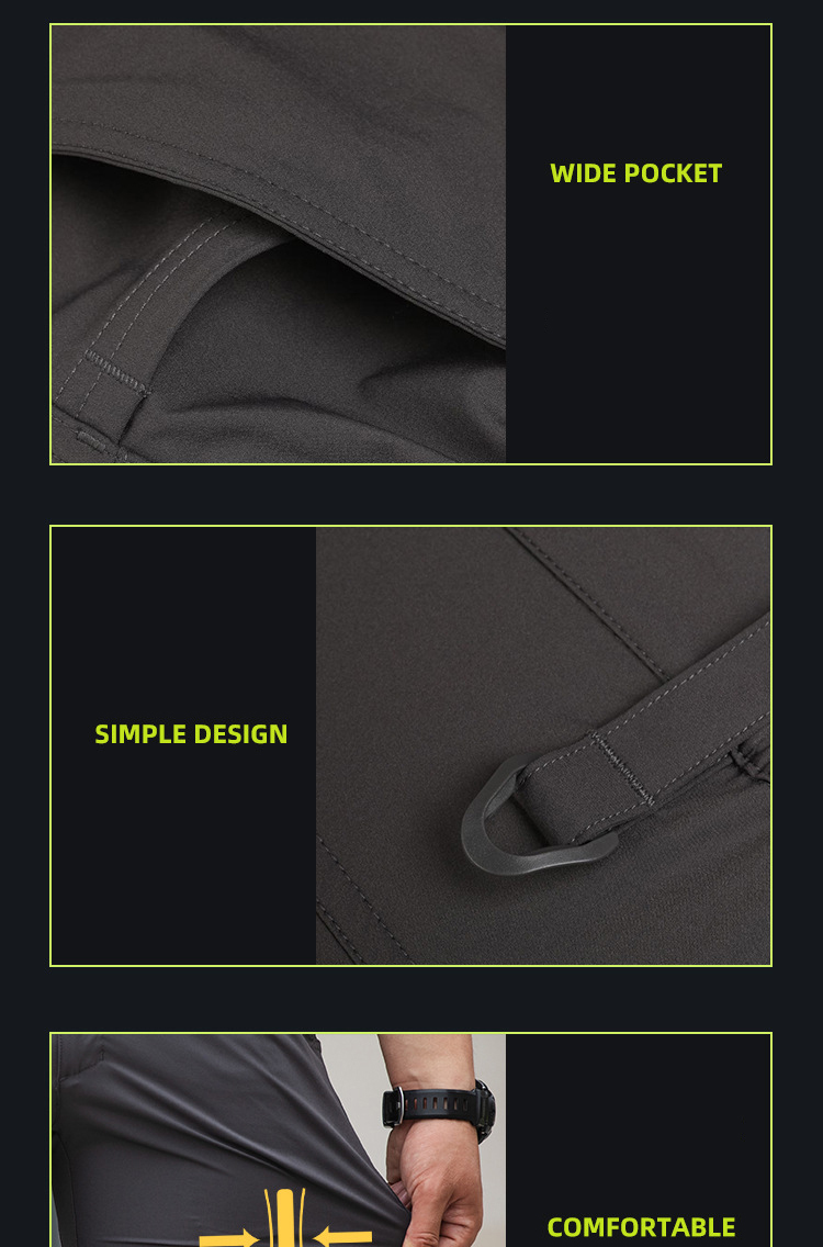 Men Jogger Pants Outdoor Pants Waterproof Stretch Casual Cargo Trousers Breathable Male Quick Dry Working Overalls — product details