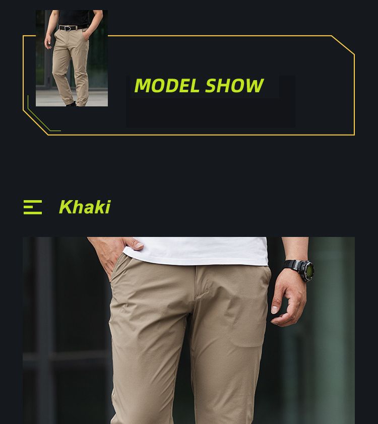 Men Jogger Pants Outdoor Pants Waterproof Stretch Casual Cargo Trousers Breathable Male Quick Dry Working Overalls — product details