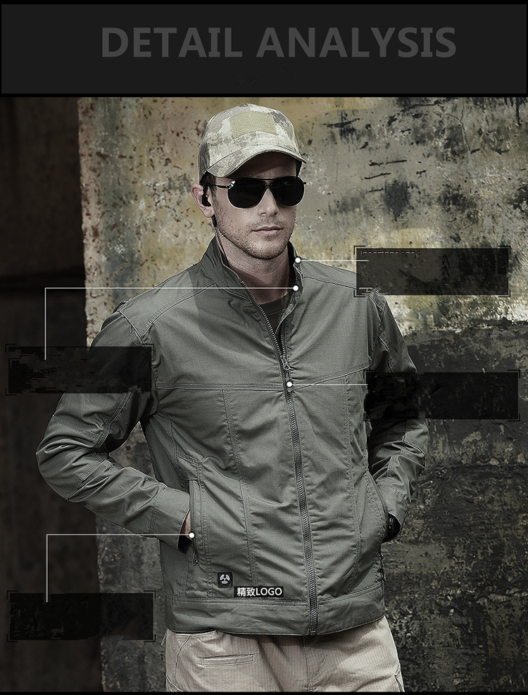Men's Spring Tactical Field Bomber Jacket Clothes Special Forces Jackets Autumn Casual Male Slim Pilot Coats S-2XL — product details