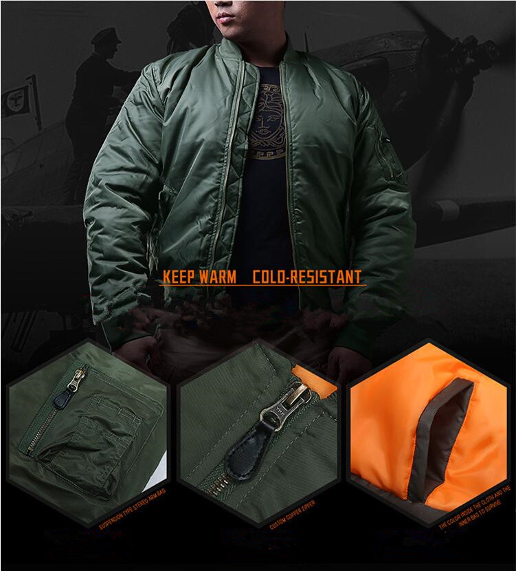 Padded Bomber Jacket — product details