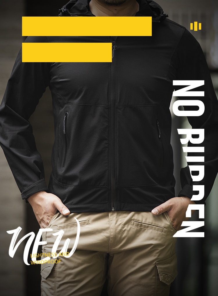Lightweight Summer Windbreaker — product details