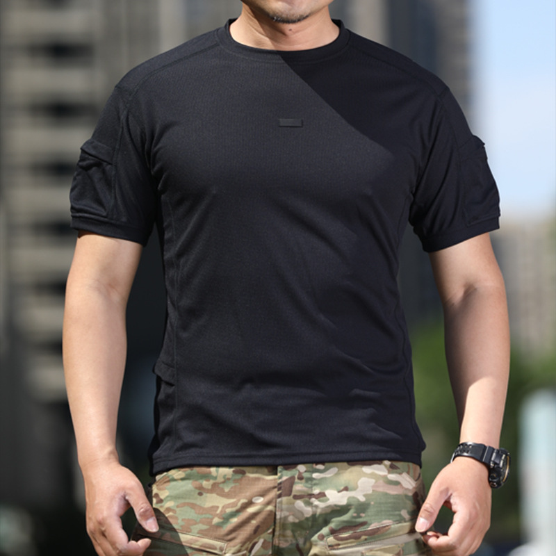 Quick Dry T Shirt Men Outdoor Sports Tactical T-shirts New Hiking Tee Shirt Breathable Loose Fast Dry Short Sleeves Tees — product details