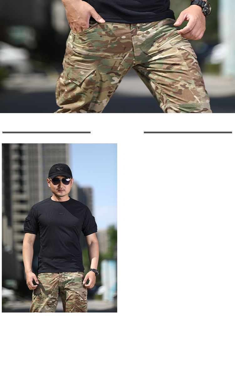 Quick Dry T Shirt Men Outdoor Sports Tactical T-shirts New Hiking Tee Shirt Breathable Loose Fast Dry Short Sleeves Tees — product details
