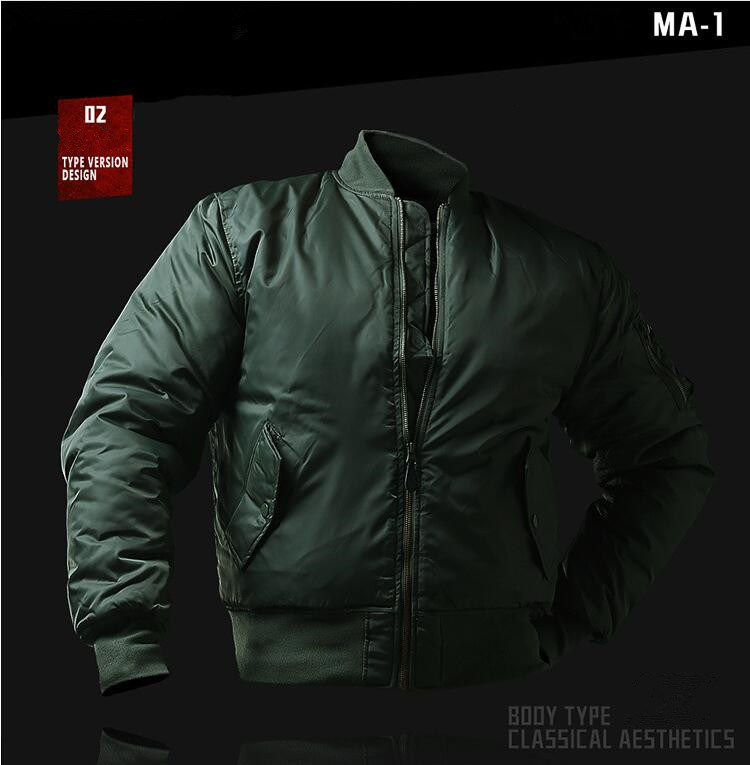 Padded Bomber Jacket — product details