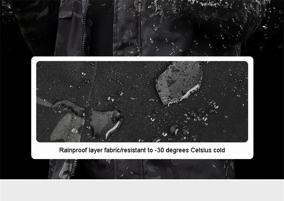 Winter Camouflage Parka — product details